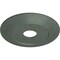 Ekena Millwork Adonis Ceiling Medallion (Canopies up to 10 1/4"), 16 1/8"OD x 3 5/8"ID x 1"P, Cloud Burst Crackle CM16ADCBC - alternate 4